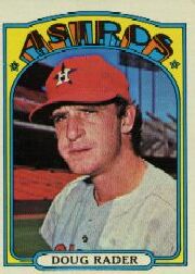 1972 Topps Baseball Cards      536     Doug Rader